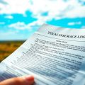 texas insurance policy limits